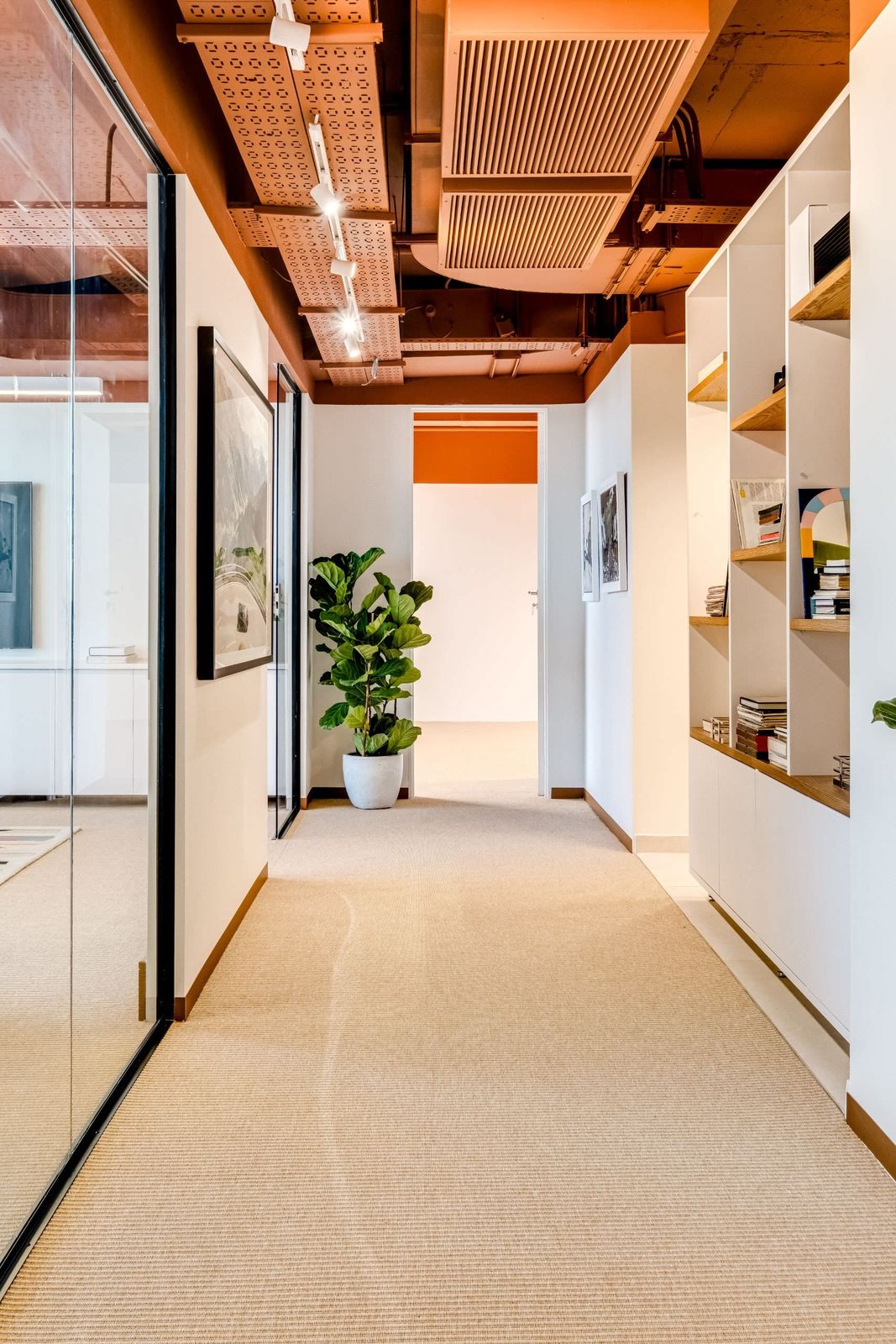 Office 6, the corridor